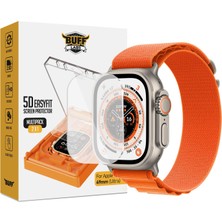 Buff Labs Watch Ultra 2/ultra Uyumlu 49MM Eastfit 2 Adet Ekran Koruyucu, Uygulama Aparatlı, Tam Kapl