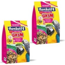 Esranın Dünyası Premium Papağan Yemi, 1000 gr x 2 Paket, Besleyici Karışım