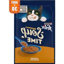 Esranın Dünyası Kedi Çorbası Tavuk Aromalı 48G x 30 Adet Paket