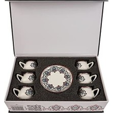 Esranın Dünyası 100 ml 6 Kişilik Kahve Fincanı Takımı