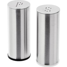 Ikea 802.336.75 Plats Tuzluk ve Biberlik, Paslanmaz Çelik, 2'li Set Ikea