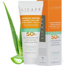 Licape Yağlı Ciltler Için Aloe Vera Özlü Yüksek Korumalı Güneş Kremi 40ML