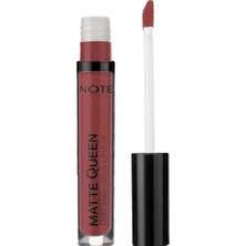 Note Cosmetics Matte Queen Lipstick 22 Etheral Taupe Kalıcı Likit Ruj, Kahverengi