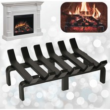Aktepe Group 36 cm x 32 cm 6 Çubuklu Ekstra Şömine Izgarası Dar Gözlü Izgara