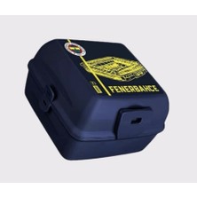 Tüftürük Fenerbahçe 4 Bölmeli Stadyum Baskılı Plastik Beslenme Kabı