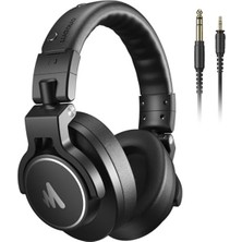 Esranın Dünyası Profesyonel Stüdyo Monitör Kulaklıkları - Kulak Üstü Kapalı Arka Kulaklık, Podcast, Kayıt, Dj, Müzik, MH700 Için Çıkarılabilir Kablo ile Kablolu, Siyah