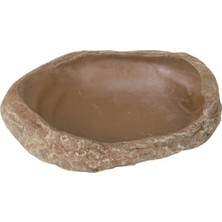Trixie Sürüngenler Için Mama & Su Kabı, 15X3, 5X12CM, Bej