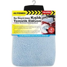 Esranın Dünyası Automix Su Geçirmez Temizlik Eldiveni | Dayanıklı ve Kaymaz Yüzeyli | Araç ve Ev Temizliği Için