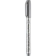 Esranın Dünyası Gümüş Renk Kalem Marker/reçine Varak Kalem Gümüş Renk, Altlık Kenarları Için Hobi Kendin Yap