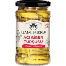 Esranın Dünyası Kemal Kükrer Acı Biber Turşusu Cam Kavanoz 360 gr