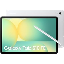 Samsung S10 Fe, Wi-Fi Android Tablet, 8gb Ram, 128GB Depolama, 10.9 Inç, 90Hz Ekran, S Pen Dahil, Ip