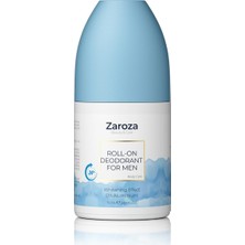 Zaroza Roll On Beyazlatma Etkili 24 Saat Koruyucu Aluminyum Içermeyen Erkek 75 ml