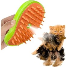 Esranın Dünyası Yumuşak Silikon Başlıklı Buharlı Kedi ve Köpek Tarağı