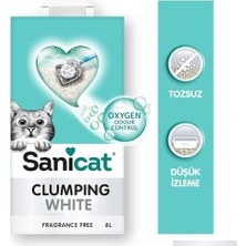 Esranın Dünyası Clumping White Topaklanan Kedi Kumu (Kokusuz) 8l