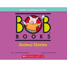 Scholastic Bob Books - Animal Stories Hardcover Collection Of 12 Stories | Decodable Phonics Stories, Ages 4 An