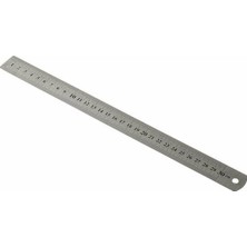 Esranın Dünyası Etval Çelik Cetvel, 500X30X0.8 Mm, Metal Ölçüm Cetveli
