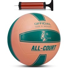 Esranın Dünyası All Court Voleybol Topu Pompa Dahil Set Kauçuk Dikişsiz Yekpare Üretim Iç Dış Mekan No:5