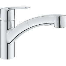 Esranın Dünyası Grohe Start Spiralli Eviye Bataryası | 90˚ Dönüş Açısı | Krom | 30531001