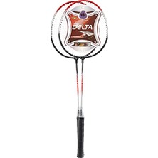 Esranın Dünyası Delta Ds 902 Çantalı Çiftli Badnton Seti , Unisex, Kırmızı, Tek Beden