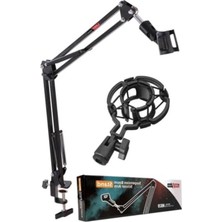 Esranın Dünyası Mikrofon Standı ve Shock Mount Seti, Temel Kullanım Için