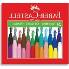 Esranın Dünyası 24 Renkli Pastel Boya Seti, Taşıma Çantası ile Birlikte, Canlı Renkler