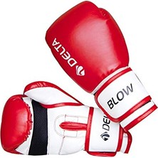 Esranın Dünyası Delta Blow Dura-Strong Boks Eldiveni,kırmızı,6 Oz
