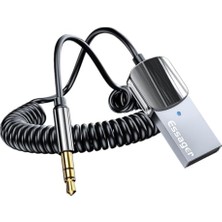 Esranın Dünyası Aux Bluetooth Araç Müzik Kiti Fm Transmitter Aux Giriş USB Wireless Bluetooth Araç Müzik Kiti