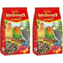 Esranın Dünyası Meyveli Paraket Yemi, 750 Gr, 2'li Paket