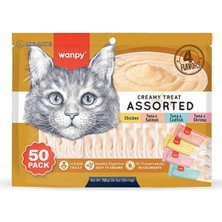 Bezos Karışık 4 Lezzetli Krema Kedi Ödülü 50X14 gr