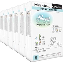 Ozka Concept Sleepy Bio Plus Fırsat Paketi Bebek Bezi 2 Numara Mini 288 Adet