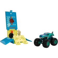 Esranın Dünyası Hot Wheels Monster Trucks Çarpışma Kafesi - 1:24 Ölçekli Oyun Aracı