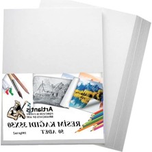 Esranın Dünyası 35X50 cm Boyutunda 50 Li Resim Kağıdı, 100 gr Kalitede