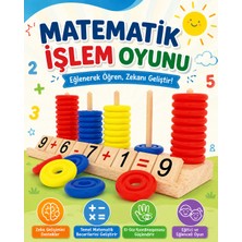 Toha Matematik Işlem Oyunu – Anaokulu Sayılar Seti Eğitici Zeka Geliştirici Toplama Çıkarma Öğrenme Oyuncağı