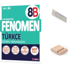 Fenomen Yayıncılık 8.sınıf 8b Türkçe Soru Bankası Lgs 2027+ÇÖZÜM Ayracı+Telefon Tutucu