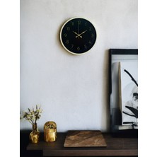 Egecen 36 cm Standart Krem Duvar Saati