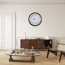 Egecen Eskitme Takvimli 52 x 52 cm Metal Duvar Saati