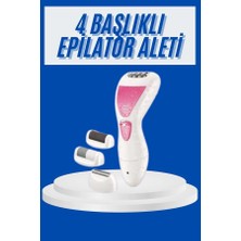 Zero Land Muratech Profesyonel 4in1 Çok Amaçlı Epilasyon Aleti Şarjlı Pratik Taşınabilir