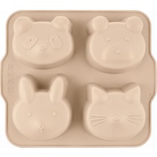 CKM Silikon Silikon Muffin Isıya Dayanıklı Kek Buz Kalıp