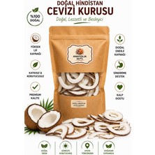 Anatolia Nuts Hindistan Cevizi Kurusu – Dilimlenmiş Kurutulmuş Hindistan Cevizi – Kuru Meyve Atıştırmalık