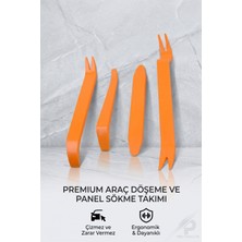 AutoBase Oto Trim Torpido Sökme Aparatı Araç Içi ve Dışı Plastik Aksam Sökücü 4 Parça