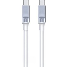 Başkenttekno U15 Type-C To Type-C 60W Hızlı Şarj Kablosu – Dayanıklı Kablo