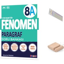 Fenomen Yayıncılık 8.sınıf 8A Paragraf Soru Bankası Lgs 2027+ÇÖZÜM Ayracı+Telefon Tutucu