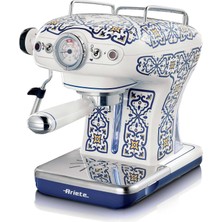 Ariete Capri Espresso Kahve Makinesi 1389/1C - Maxi Cappuccino Cihazı, Süt Köpürtme Başlığı, 850 Watt, 0,9 Litre Çıkarılabilir Su Tankı, Çıkarılabilir Damlama Tepsisi ve Bardak Tutucu