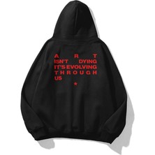 Tarzsokak Unisex Art Isn't Dying Sweatshirt Siyah