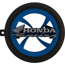 Motogift Honda Racing Logolu  Jant Lastik Tasarımlı Motosiklet Anahtarlığı – Tarzınızı Yola Taşıyın!