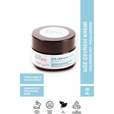 Let's Be NATURAL Let’s Be Natural Göz Çevresi Bakım Kremi 20 ml – Göz Altı Bakımı, Nemlendirici ve İnce Çizgi Karşıtı Bakım
