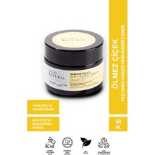 Let's Be NATURAL Let’s Be Natural Ölmez Çiçek Yüz Bakım Kremi 50 ml – Nemlendirici, Yaşlanma ve Kırışıklık Karşıtı, İnce Çizgi Bakımı