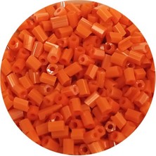 TeOra Store Kesme Cam Boncuk 2mm - 60 Gram - Turuncu - BNC353