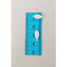 TeOra Store Oya Abiye Bileklik Kolye Pleksi Metalik Plastik Pul Gümüş Renk 24 Gram 330 Adet - BNC575