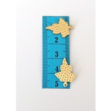 TeOra Store Oya Abiye Bileklik Kolye Pleksi Metalik Plastik Pul Altın Renk 24 Gram 150 Adet - BNC549